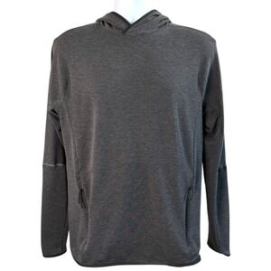 Hill City Mens Pullover Hoodie Sz S Performance Lightweight Athletic Running
